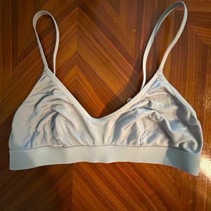 Light blue Madewell bralette